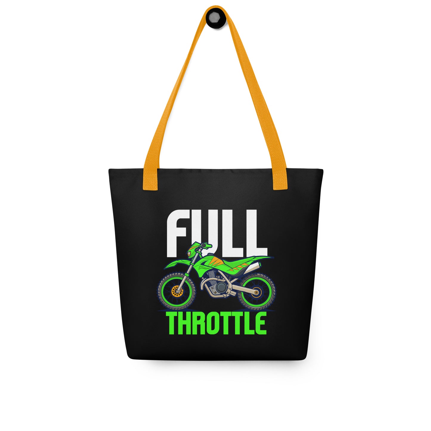 full throttle tote bag
