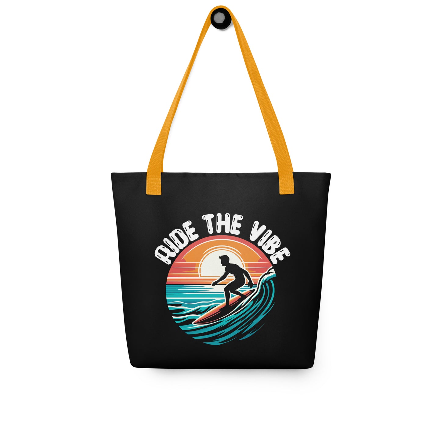 ride your vibe tote bag