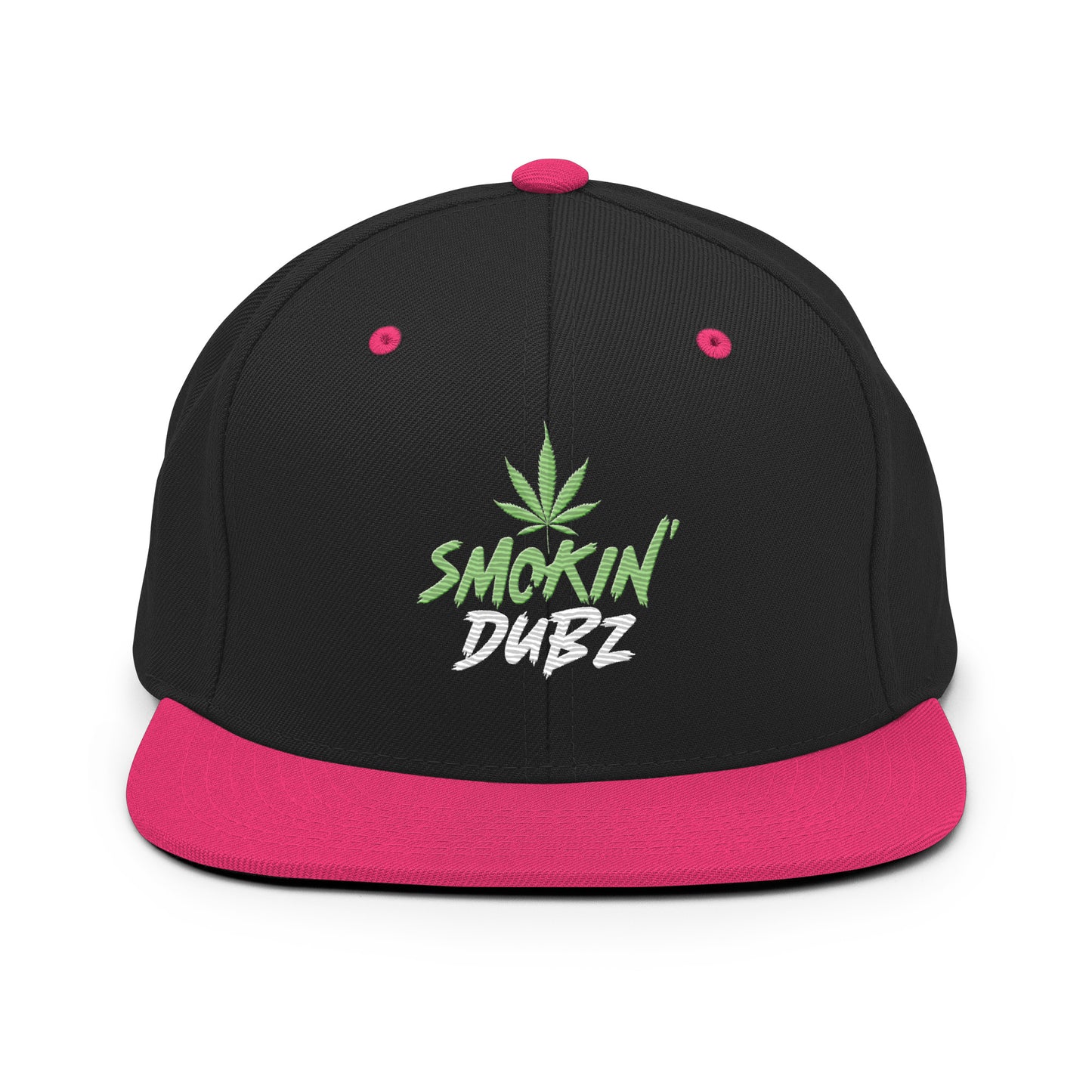 smoking dubz snapback hat