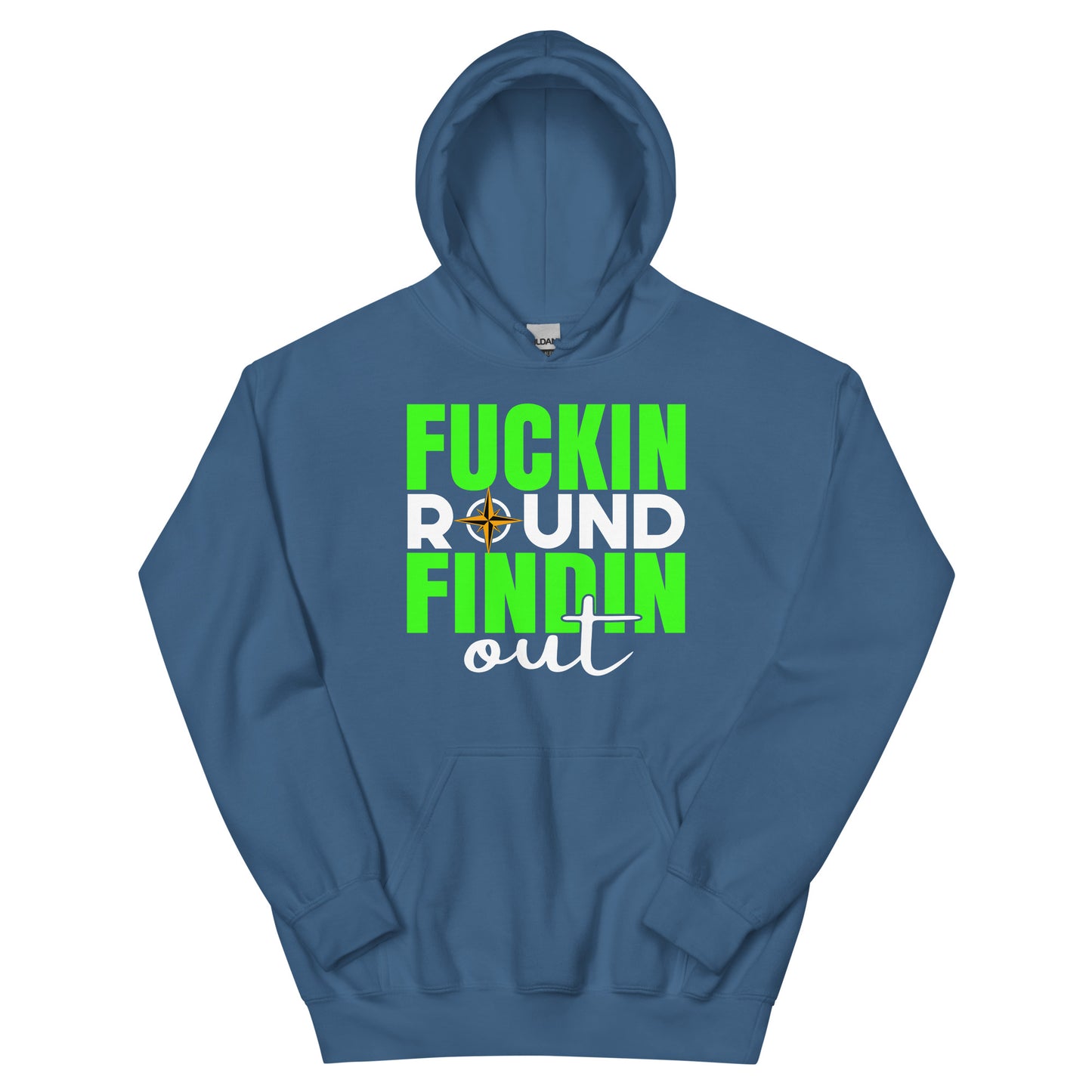 fuckin round, findin out hoodie