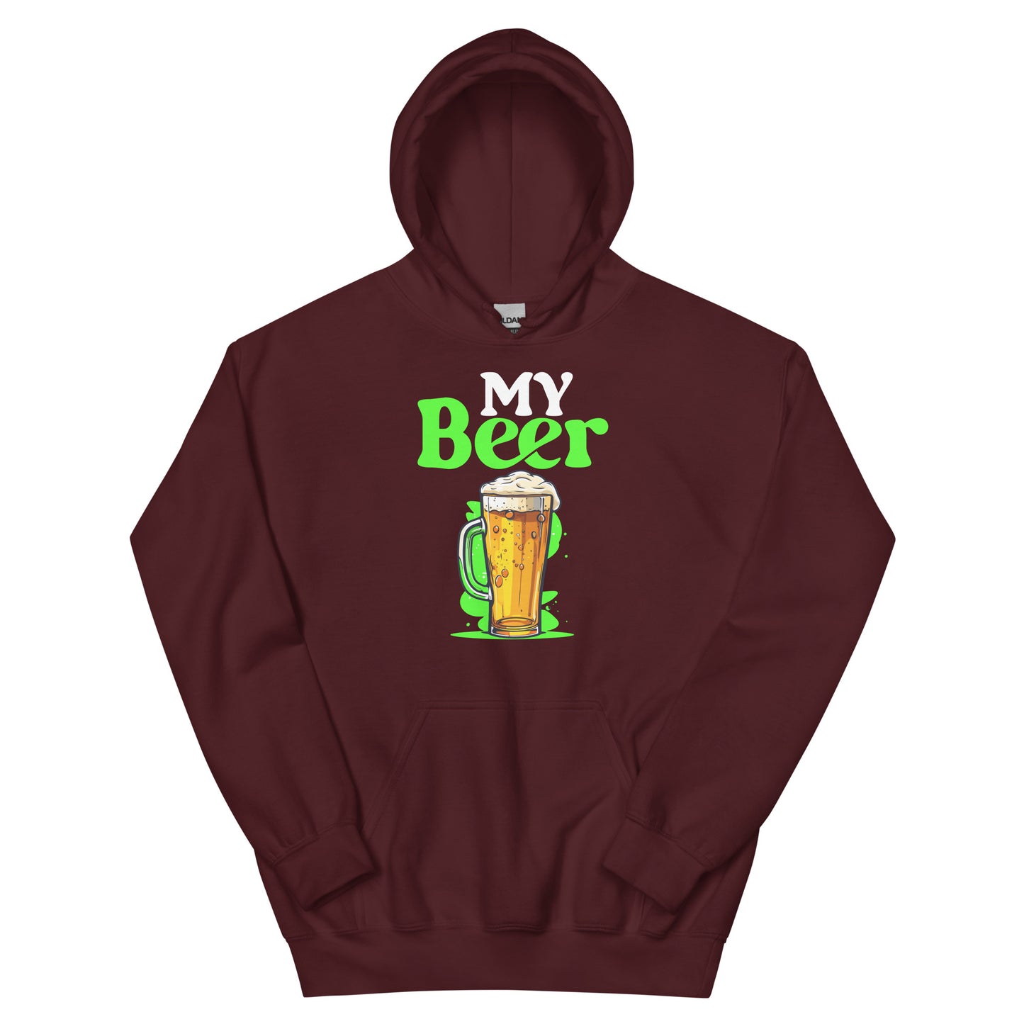 my beer hoodie