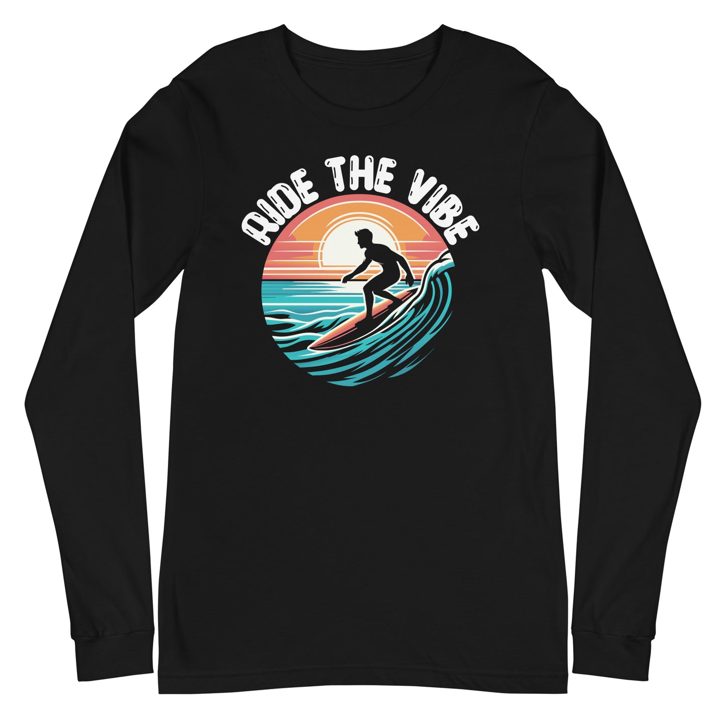 ride your vibe long sleeve tee