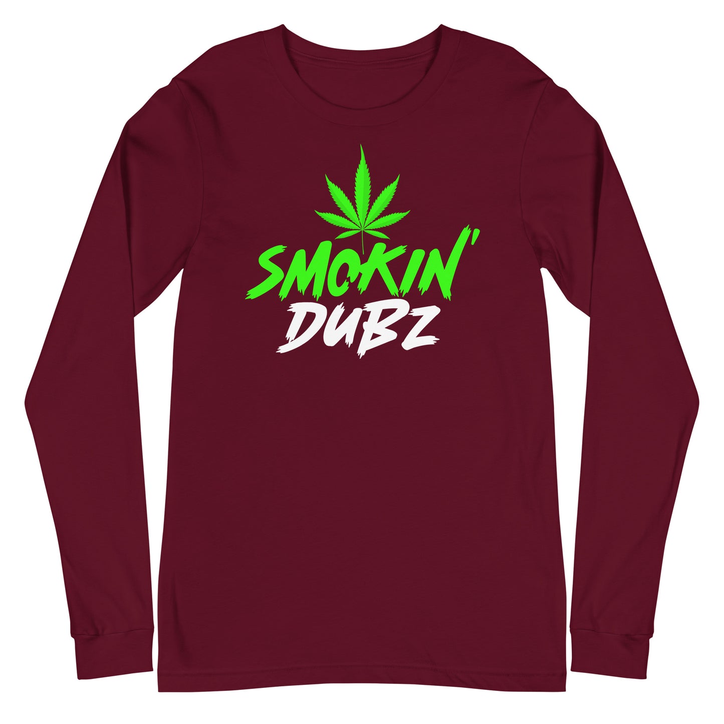 smoking dubz long sleeve tee