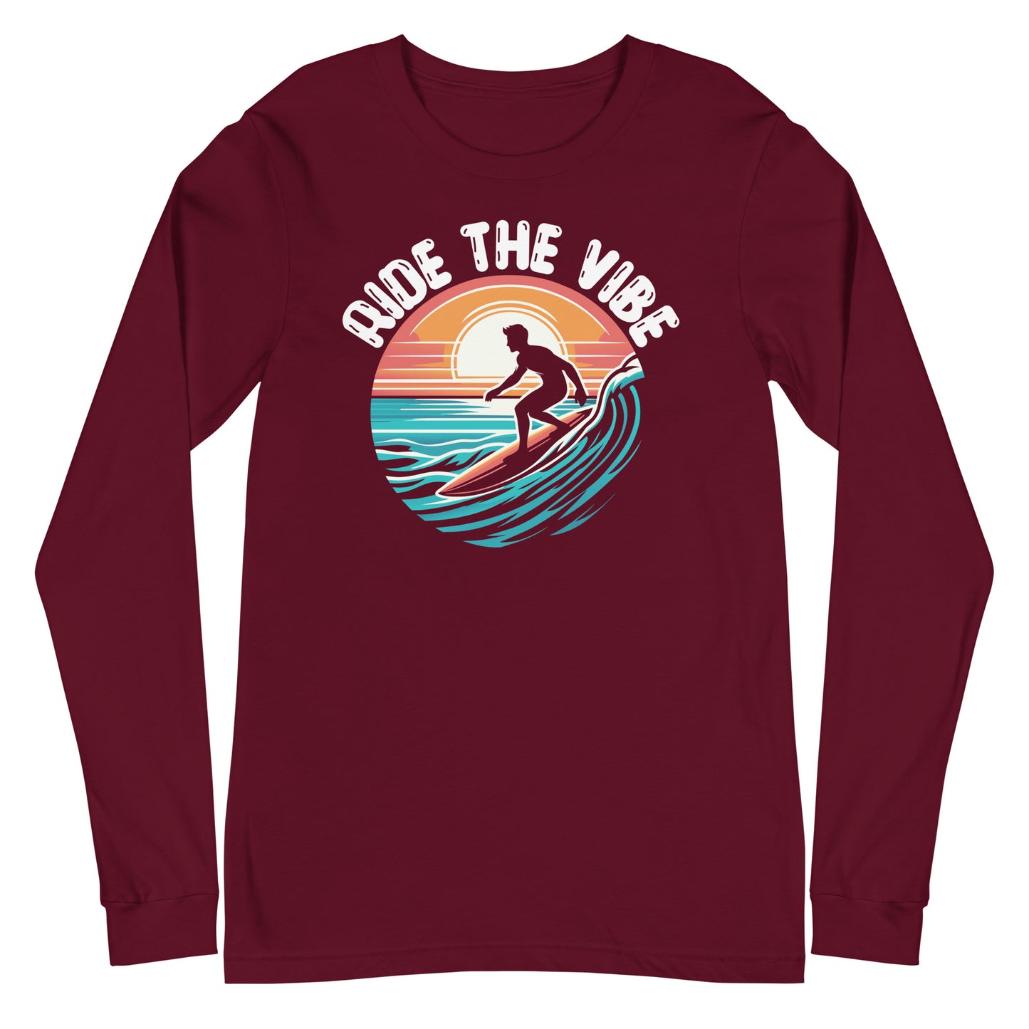 ride your vibe long sleeve tee