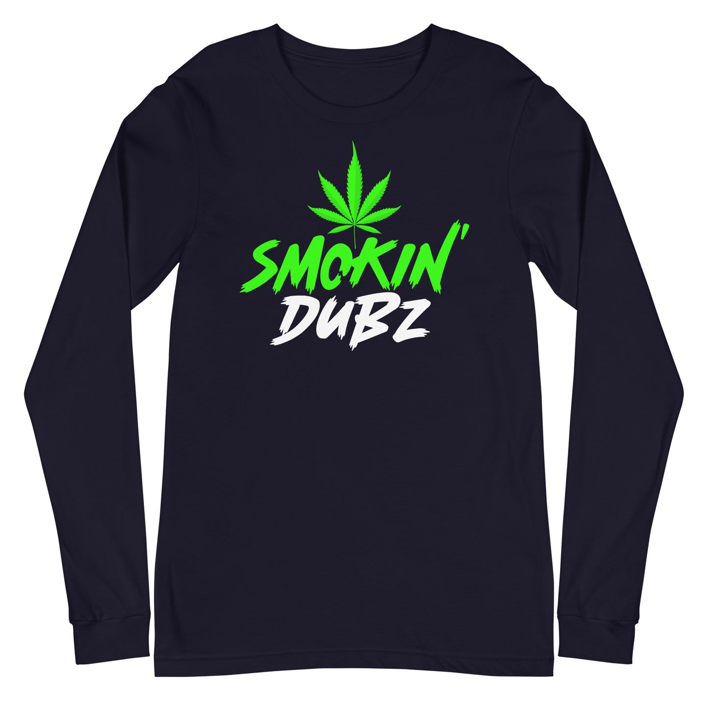 smoking dubz long sleeve tee