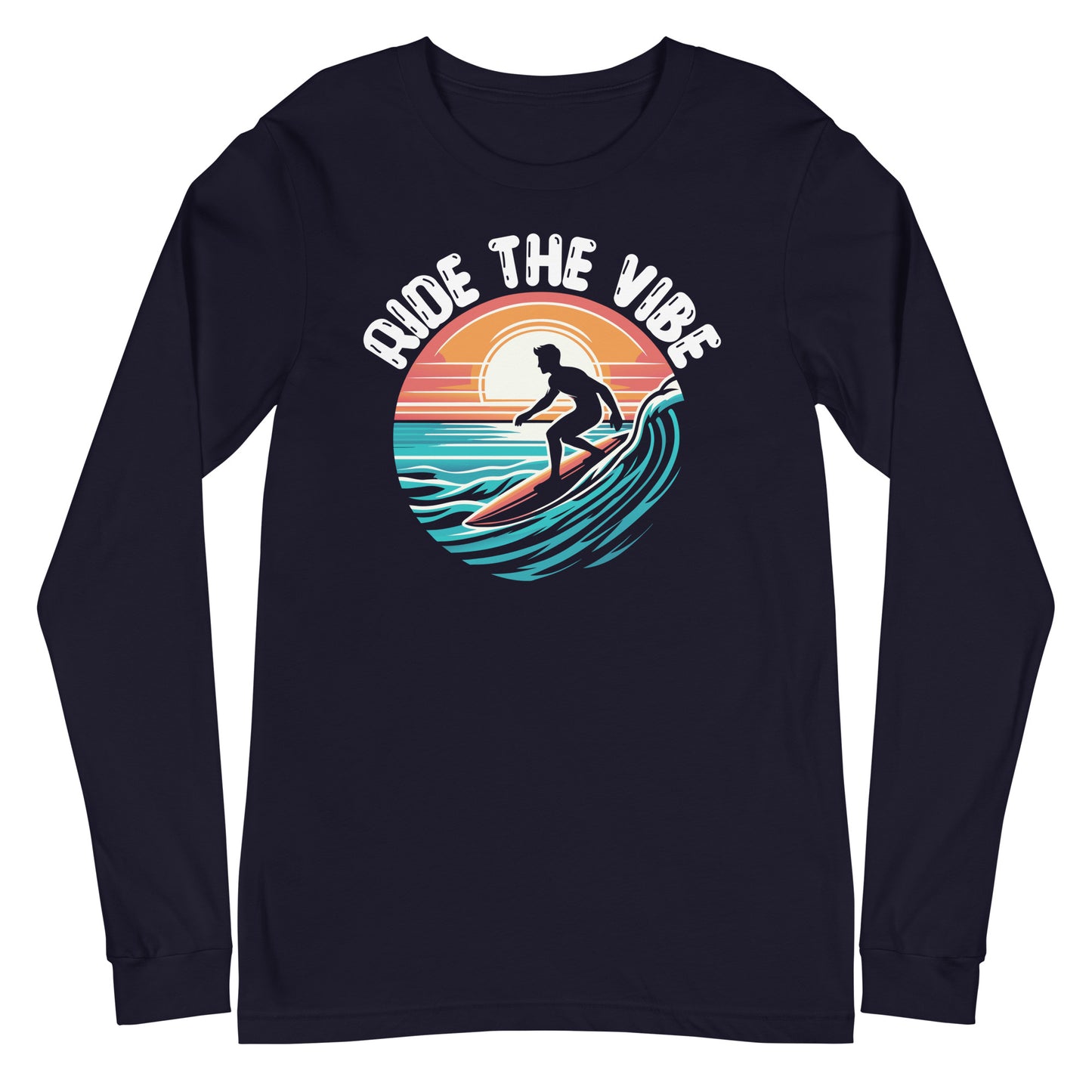 ride your vibe long sleeve tee