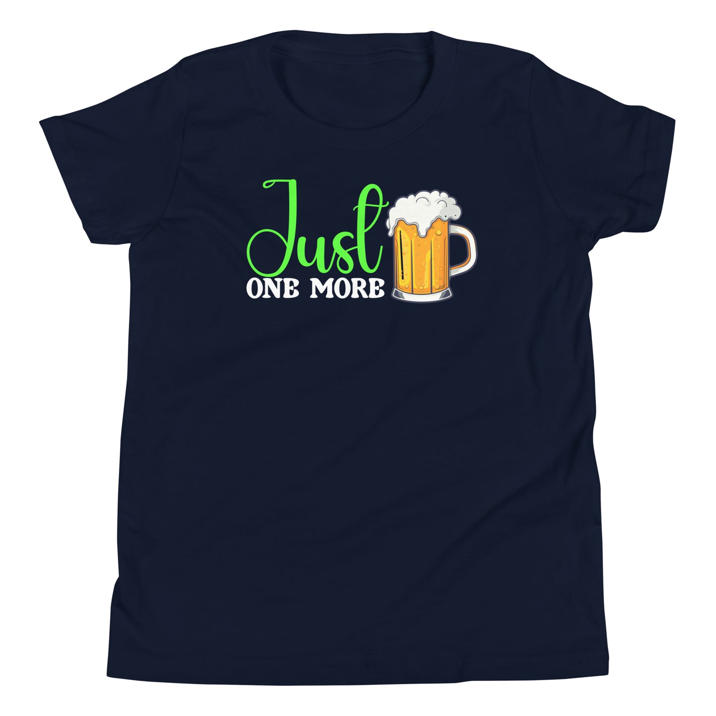 just one more youth short sleeve t-shirt