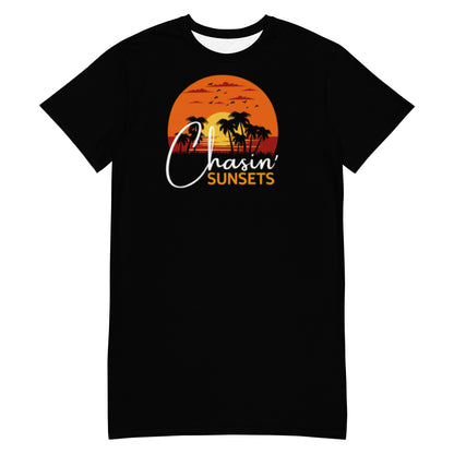 Chasin Sunsets T-Shirt Dress