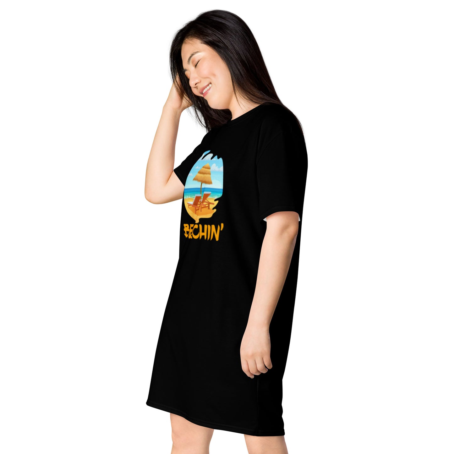beachin' t-shirt dress
