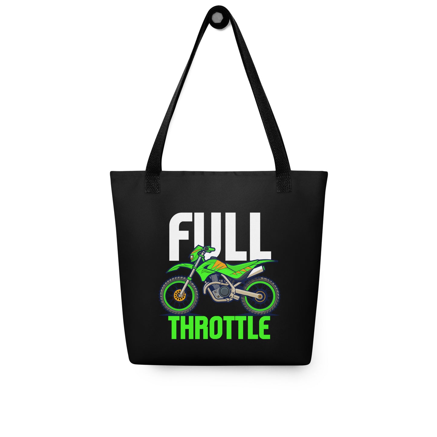 full throttle  tote bag