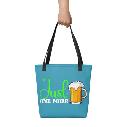 Just One More Tote bag