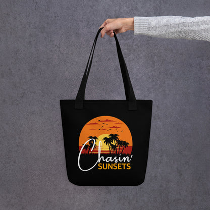 Chasin Sunsets Tote Bag