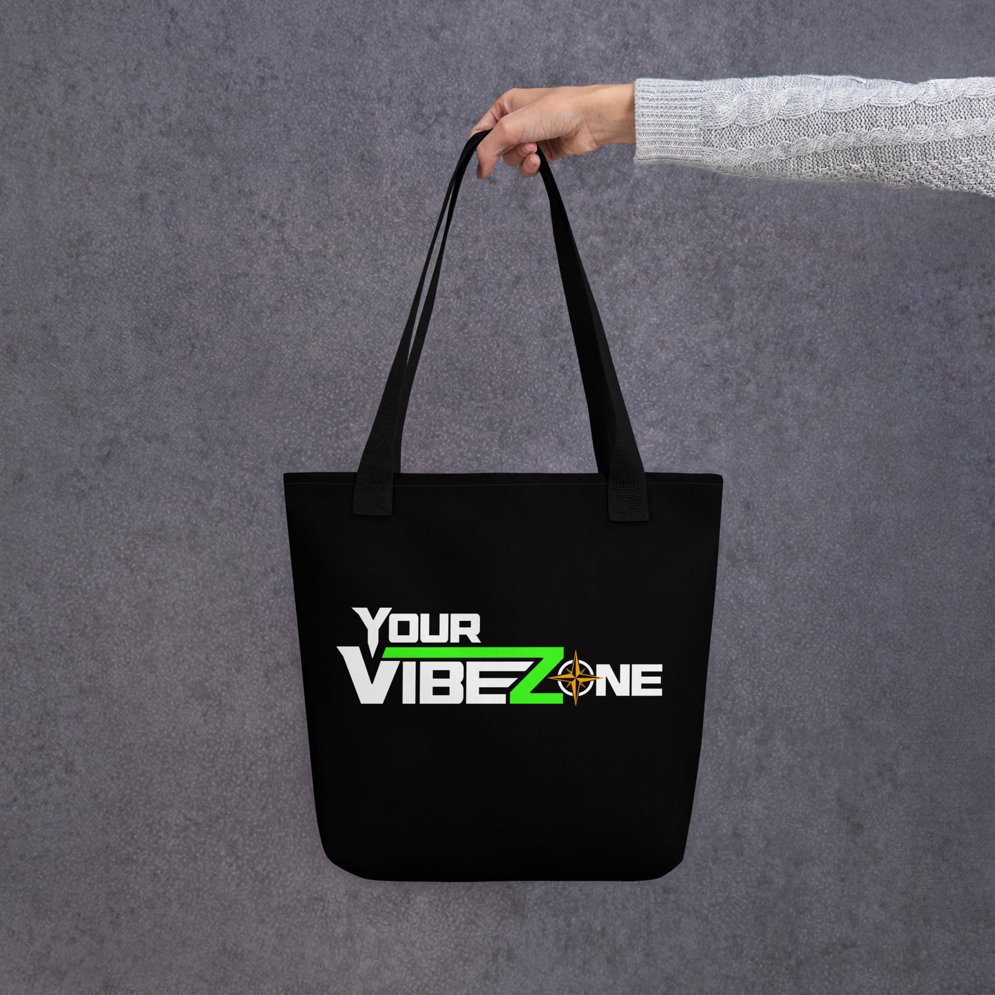 your vibe zone tote bag