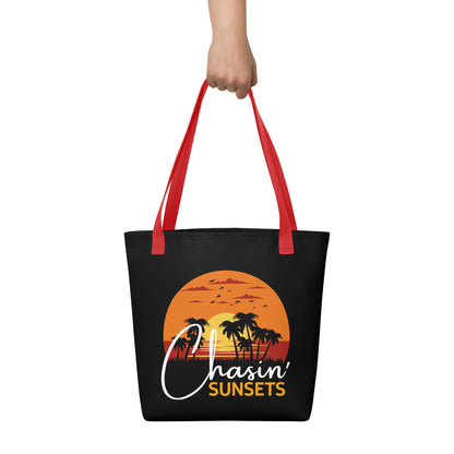 Chasin Sunsets Tote Bag