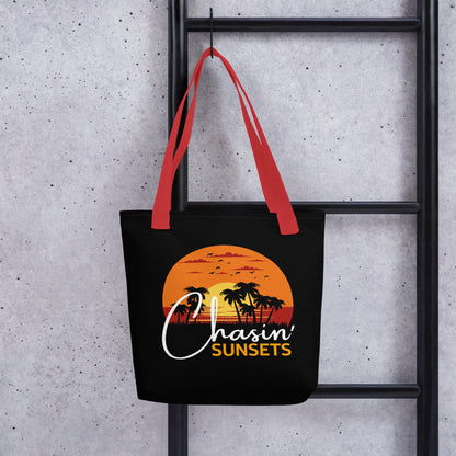 Chasin Sunsets Tote Bag