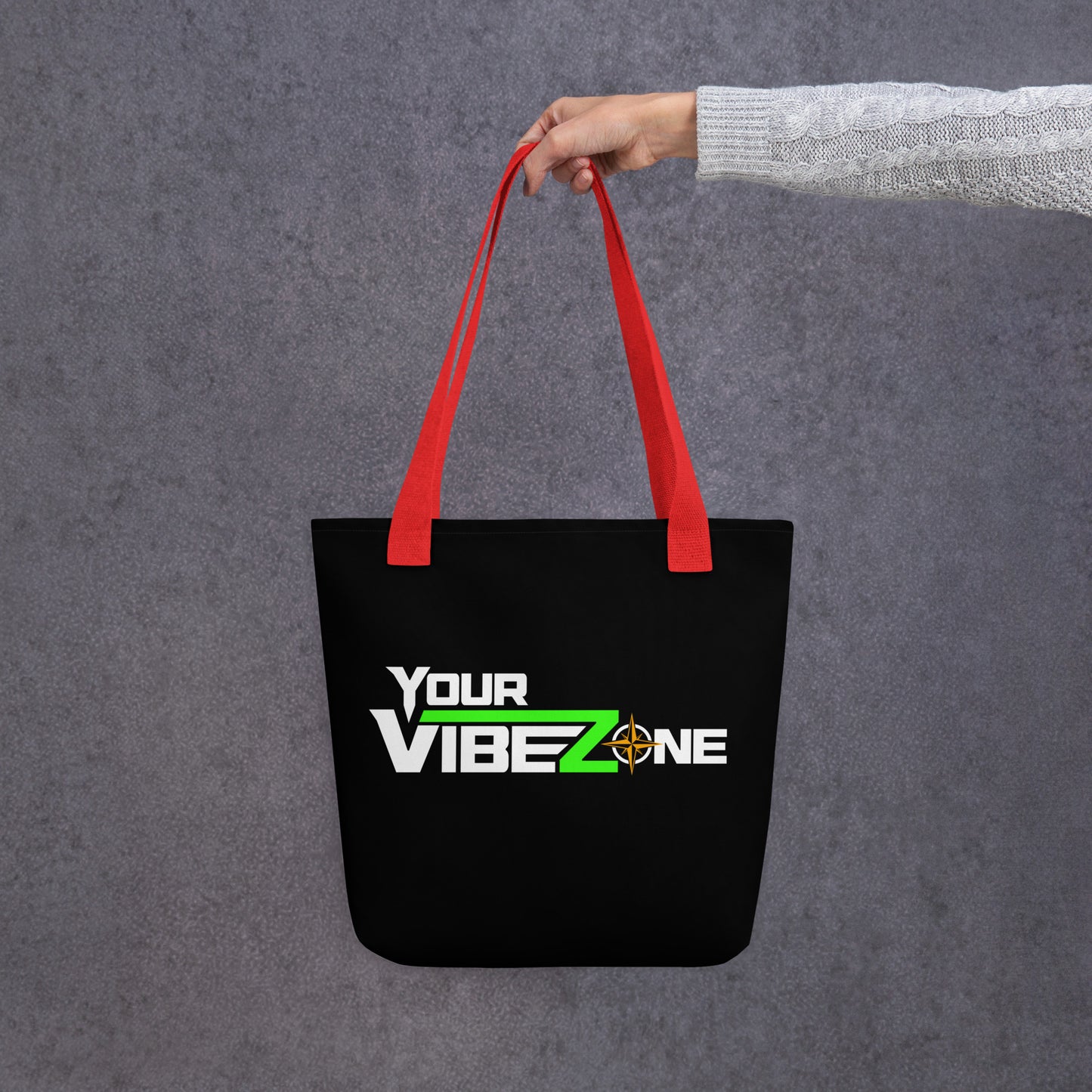 your vibe zone tote bag