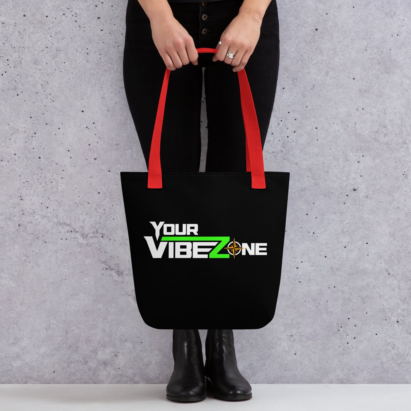 your vibe zone tote bag