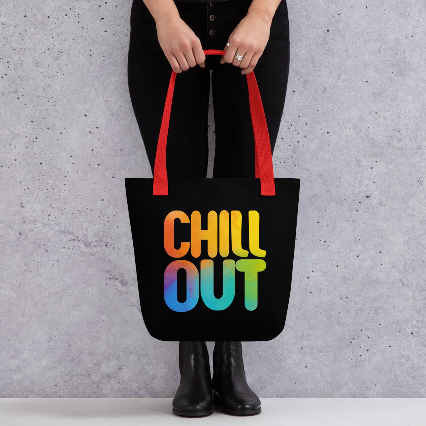 chill out tote bag