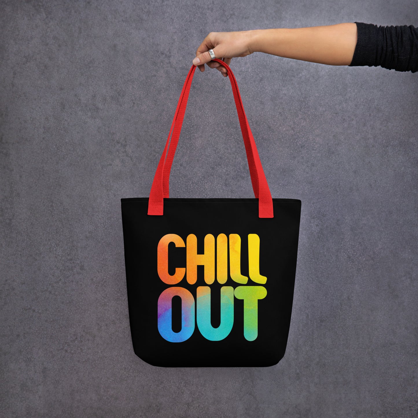 chill out tote bag