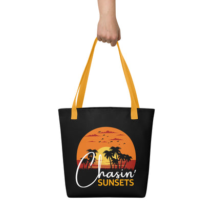 Chasin Sunsets Tote Bag