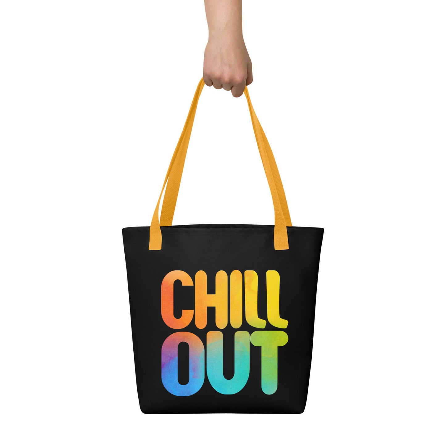 chill out tote bag