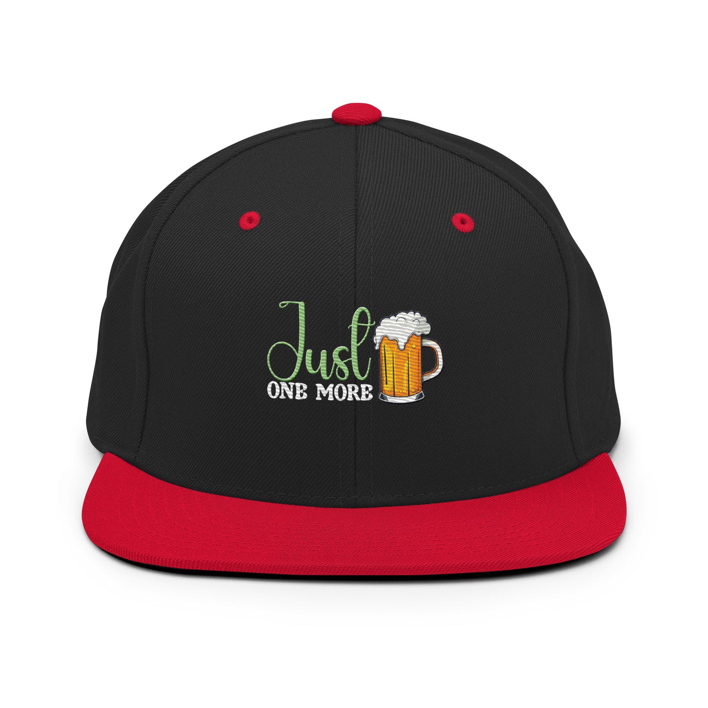 just one more snapback hat