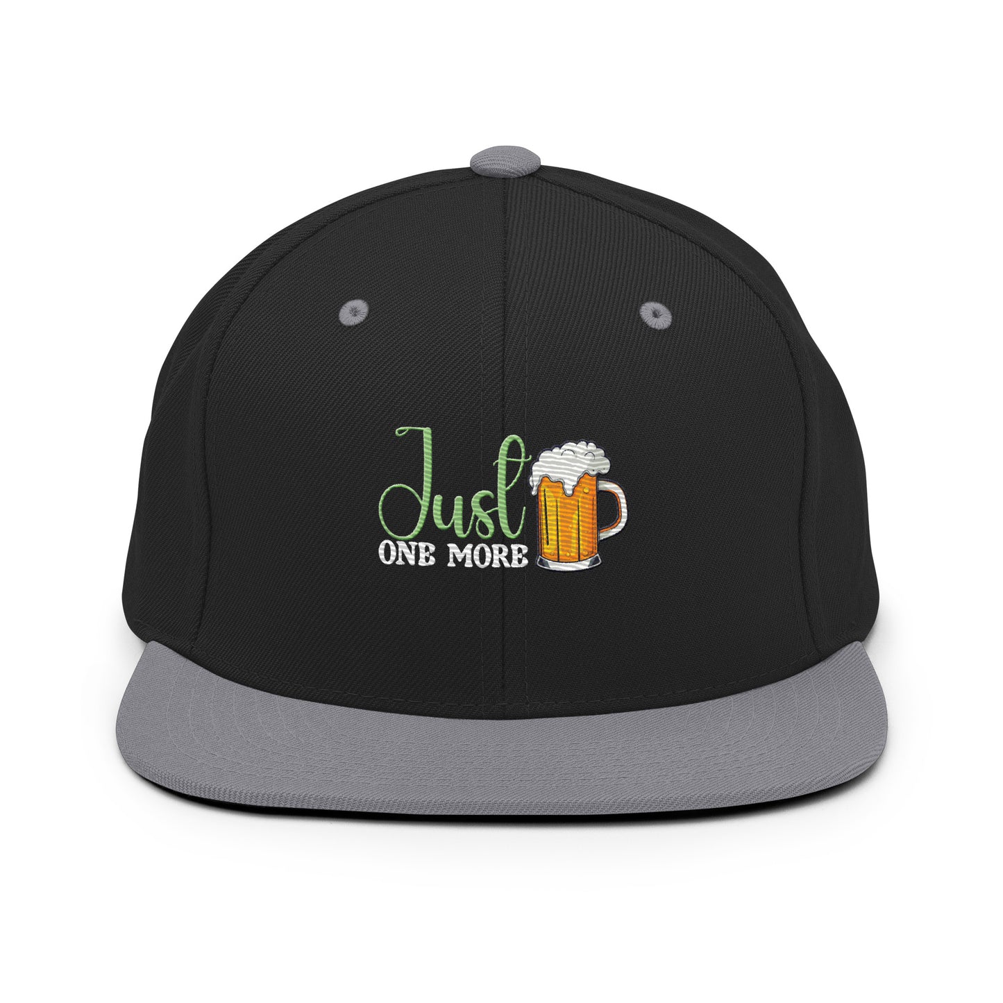 just one more snapback hat