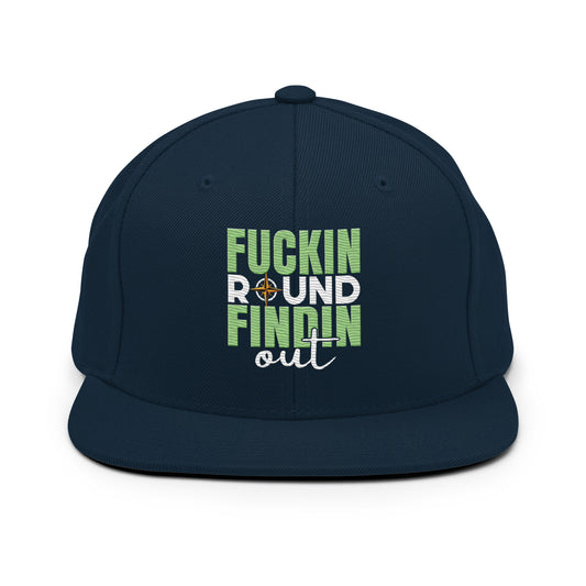 Fuckin Round, Findin Out Snapback Hat