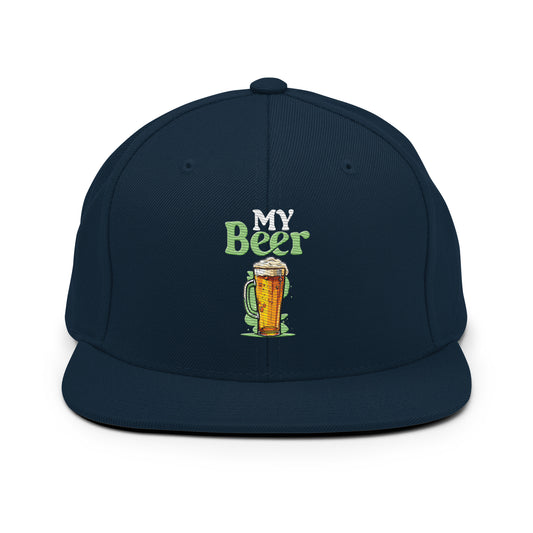 My Beer Snapback Hat