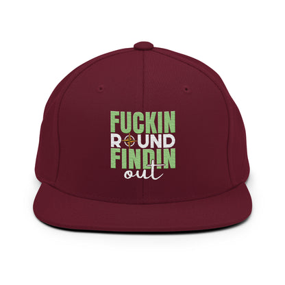Fuckin Round, Findin Out Snapback Hat