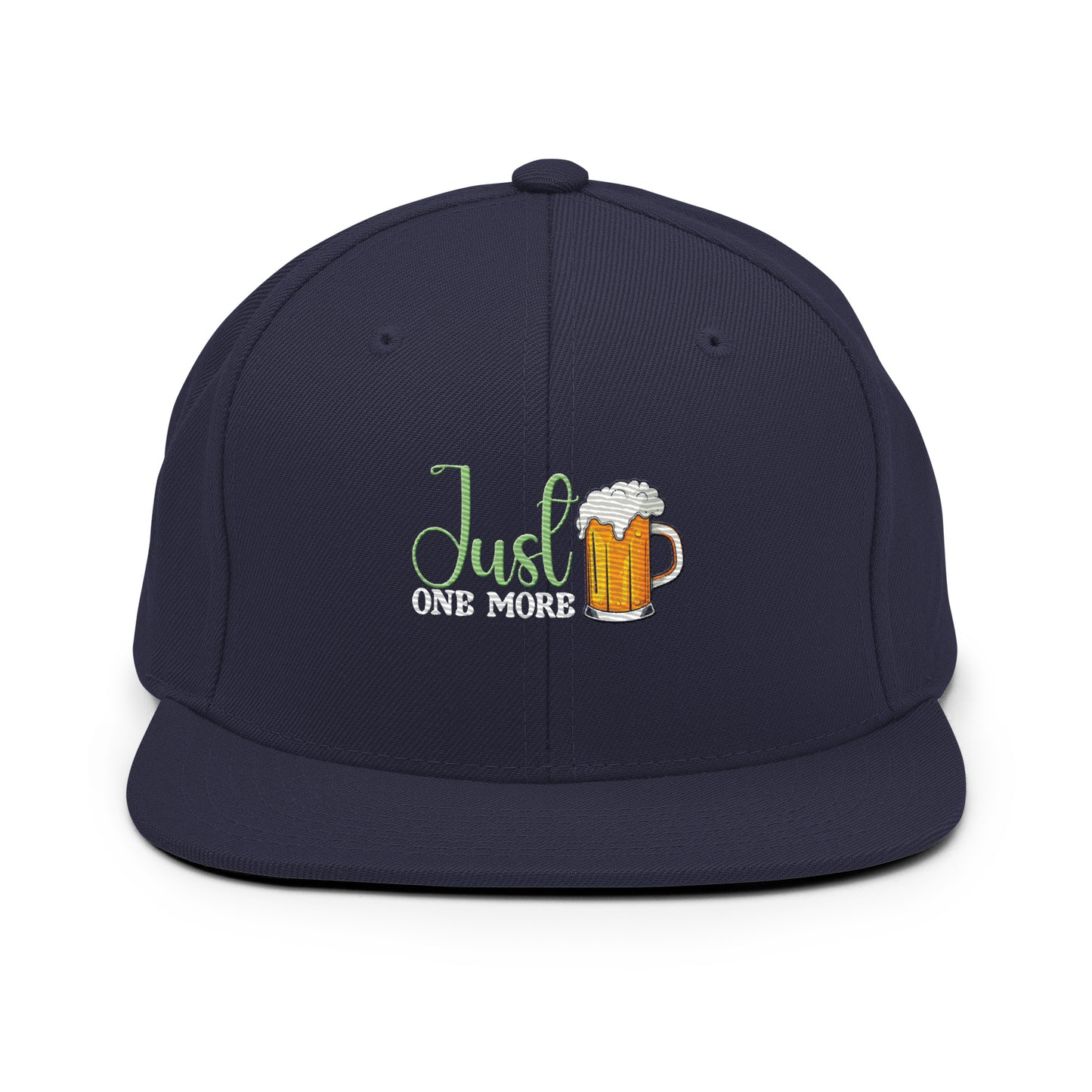 just one more snapback hat