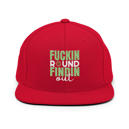 Fuckin Round, Findin Out Snapback Hat