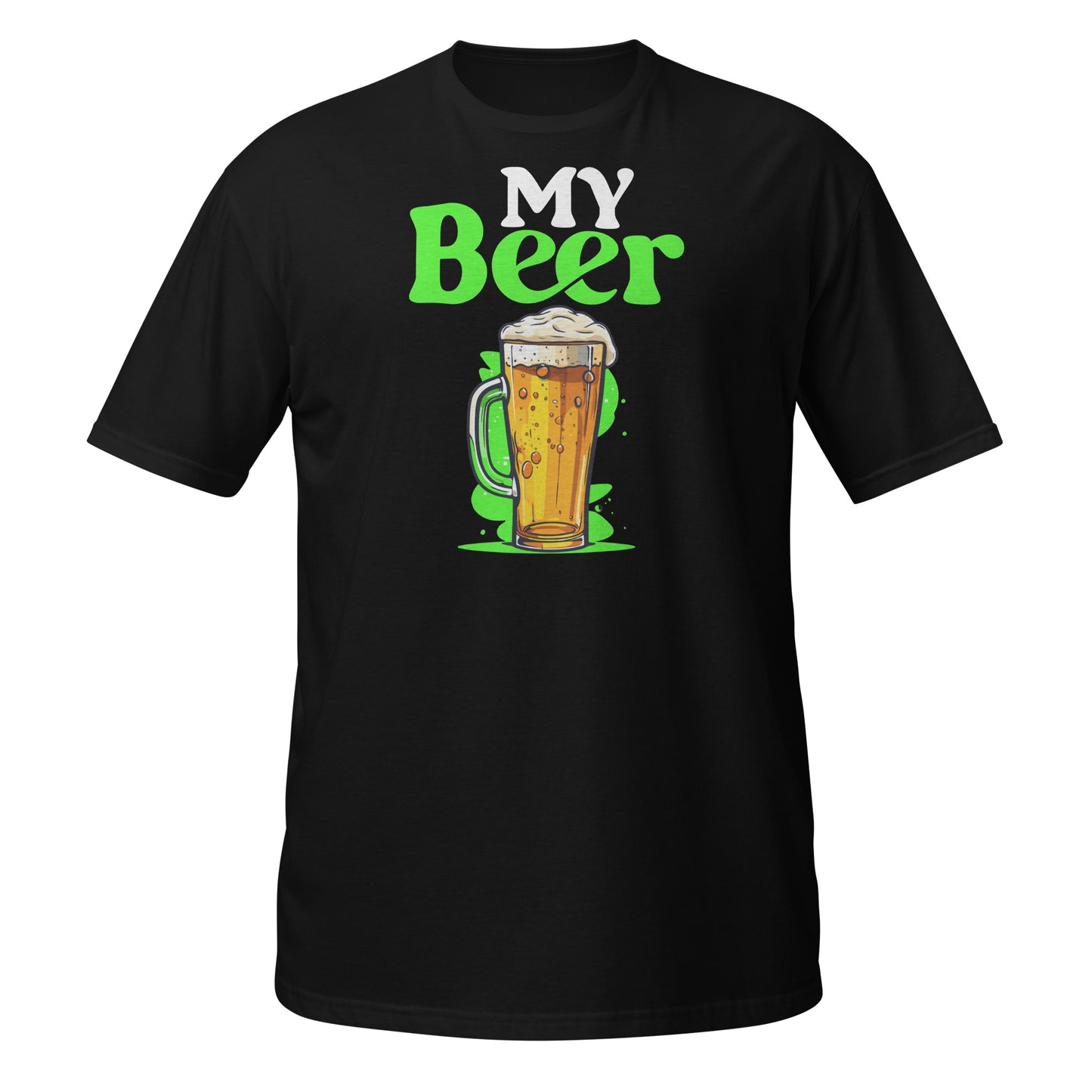 my beer short-sleeve  t-shirt