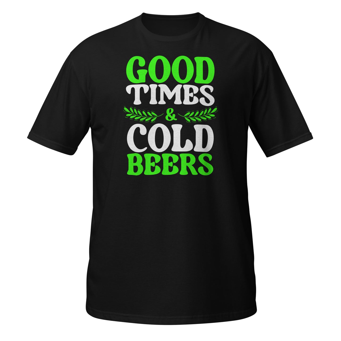 good times cold beers short-sleeve  t-shirt