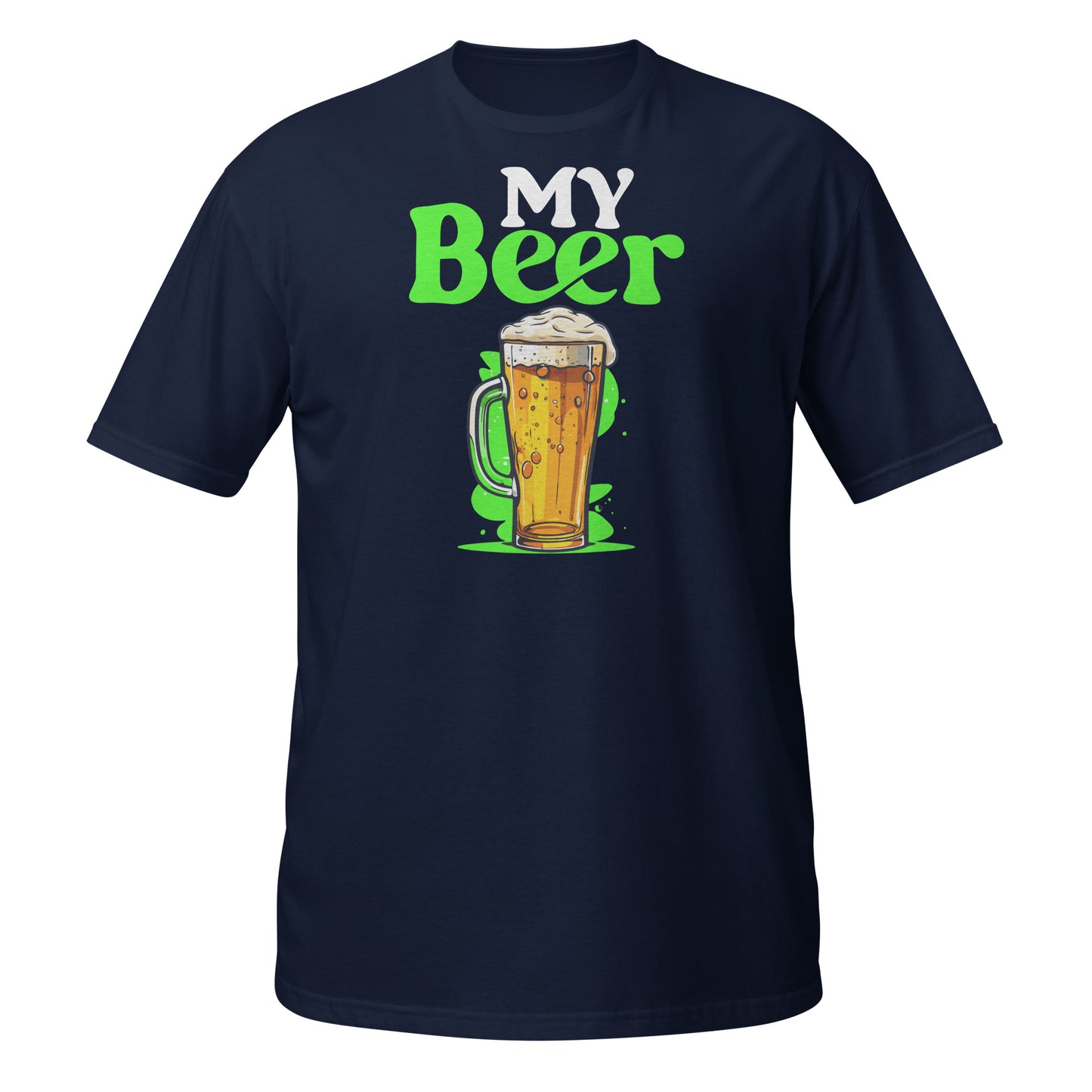 my beer short-sleeve  t-shirt