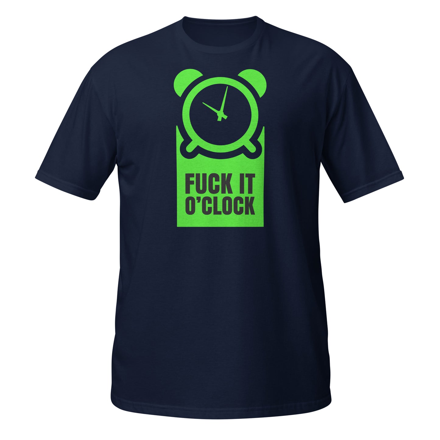 fuck it 0'clock short-sleeve   t-shirt
