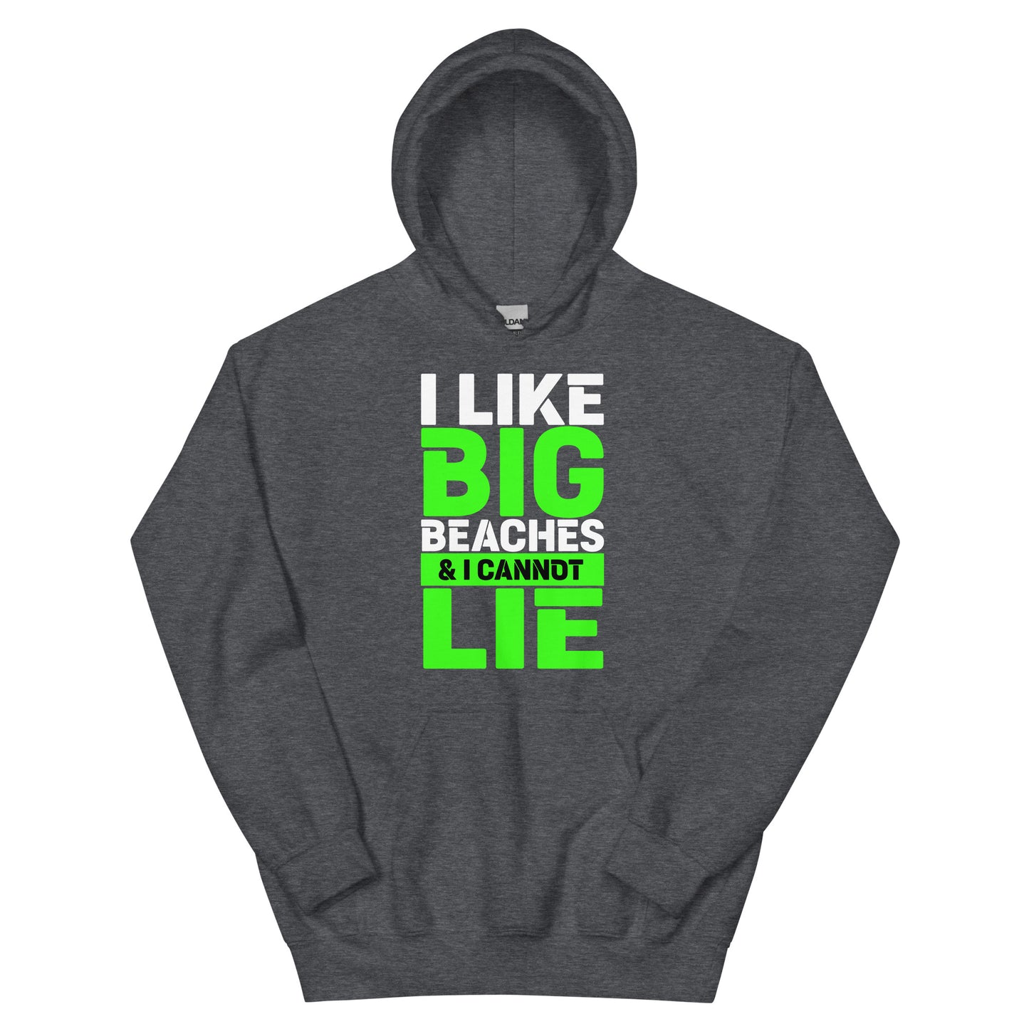 i like big beaches  hoodie