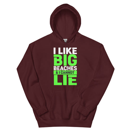 I Like Big Beaches  Hoodie