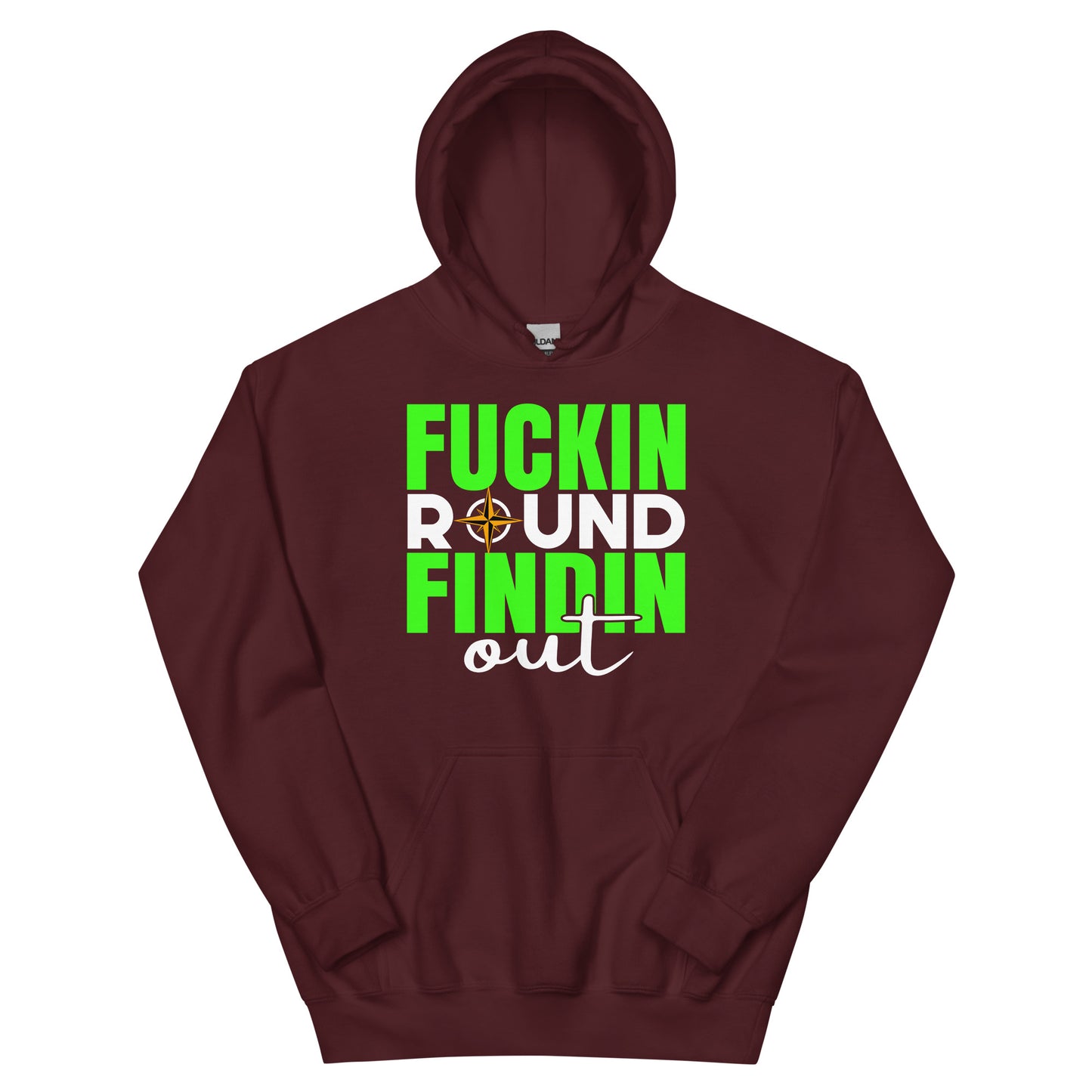 fuckin round, findin out hoodie