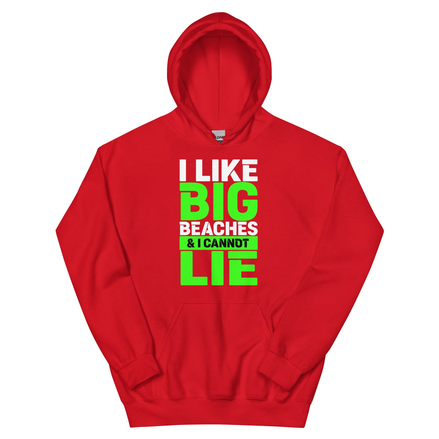 i like big beaches  hoodie