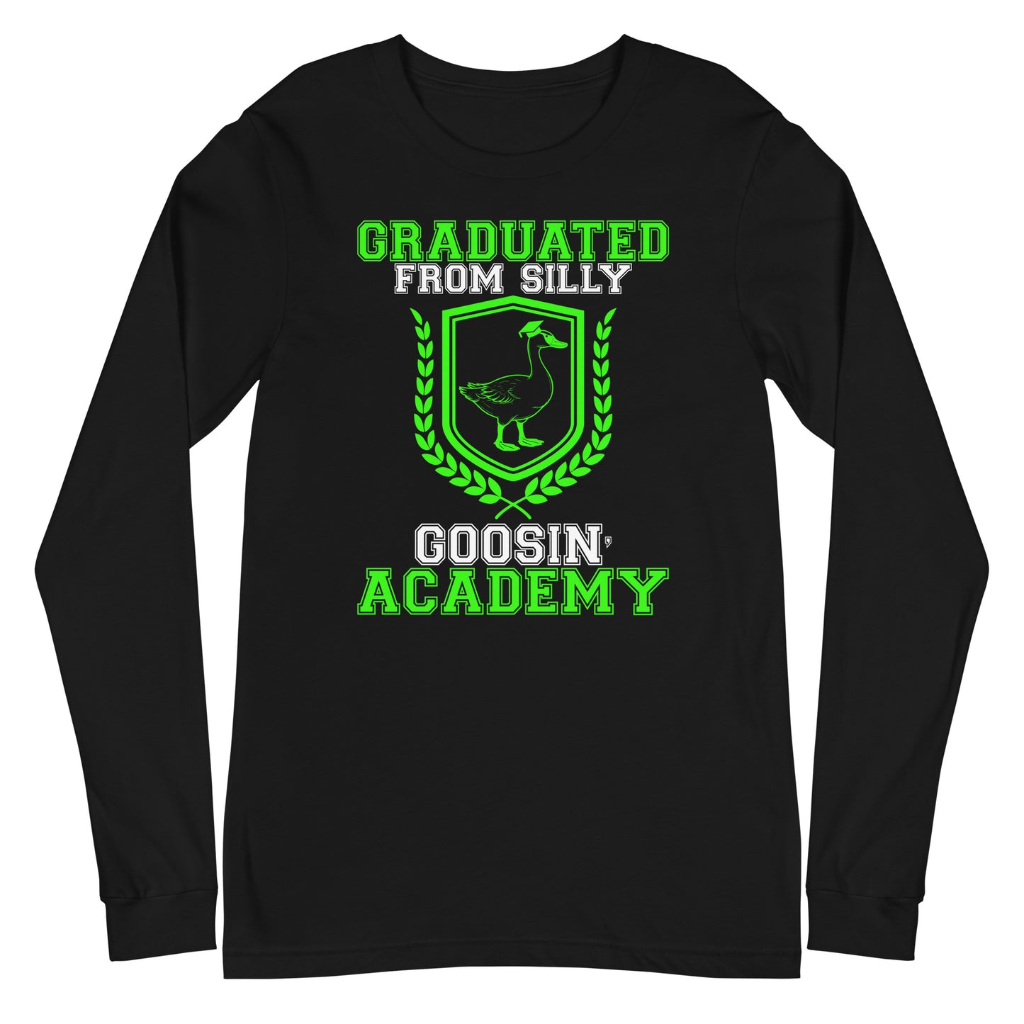 graduated    long sleeve tee