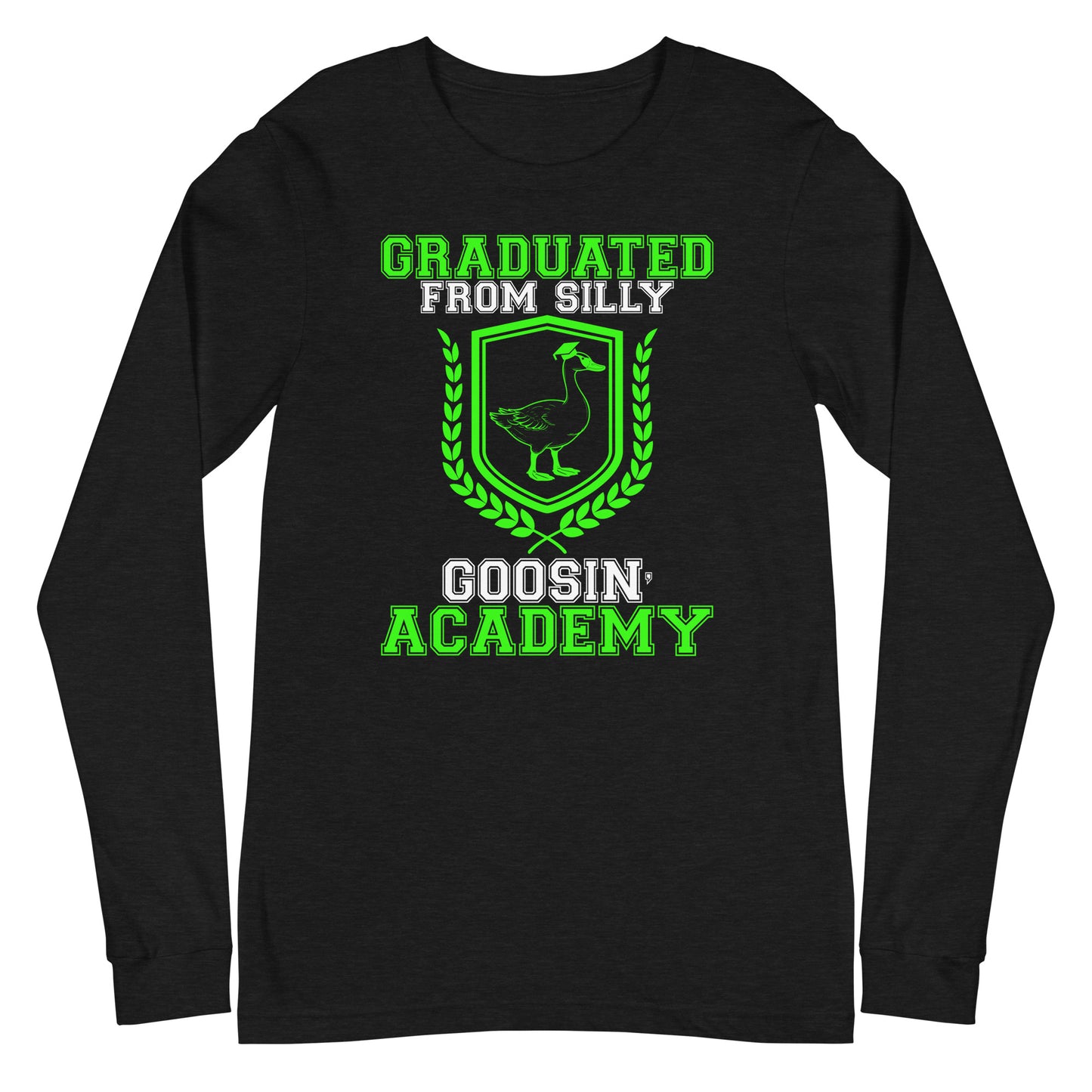graduated    long sleeve tee