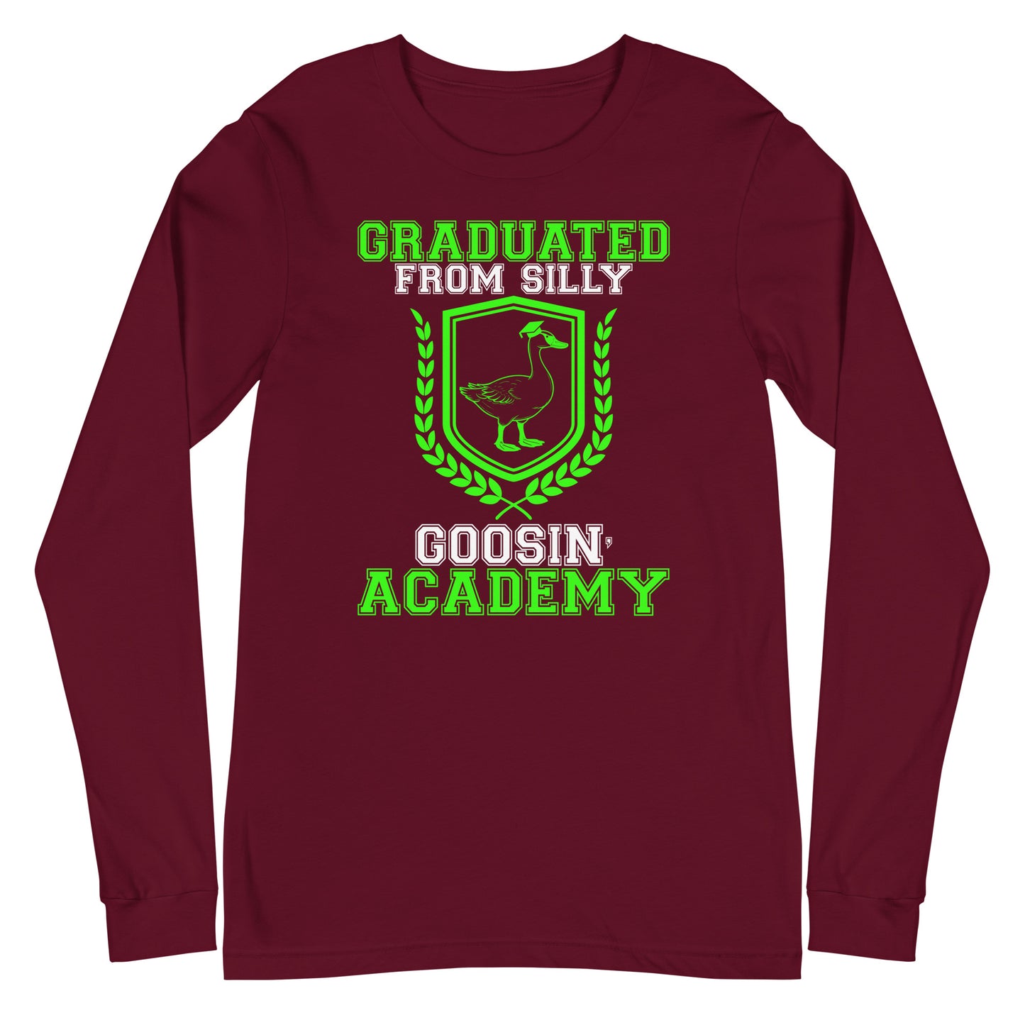 graduated    long sleeve tee