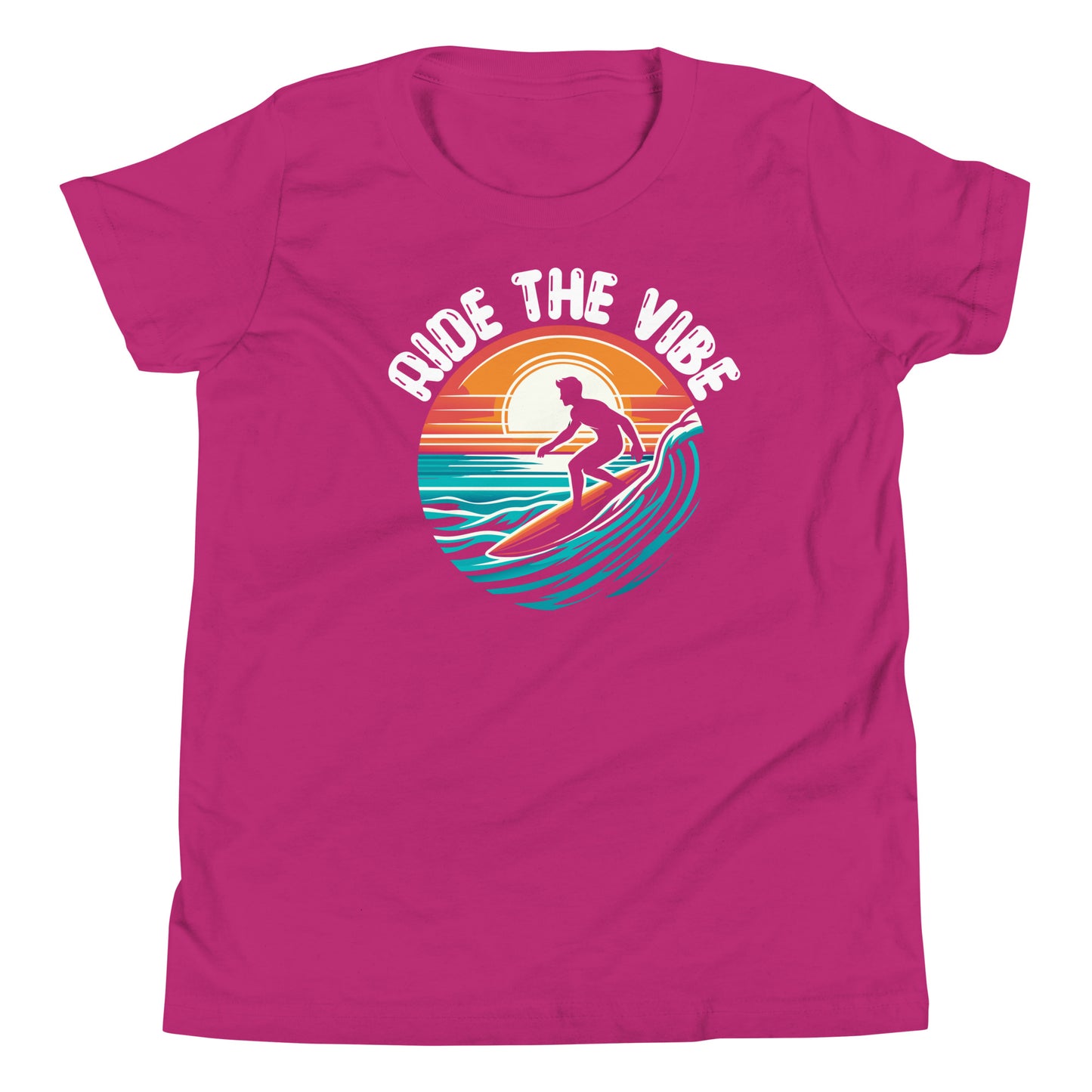 ride your vibe  youth short sleeve t-shirt