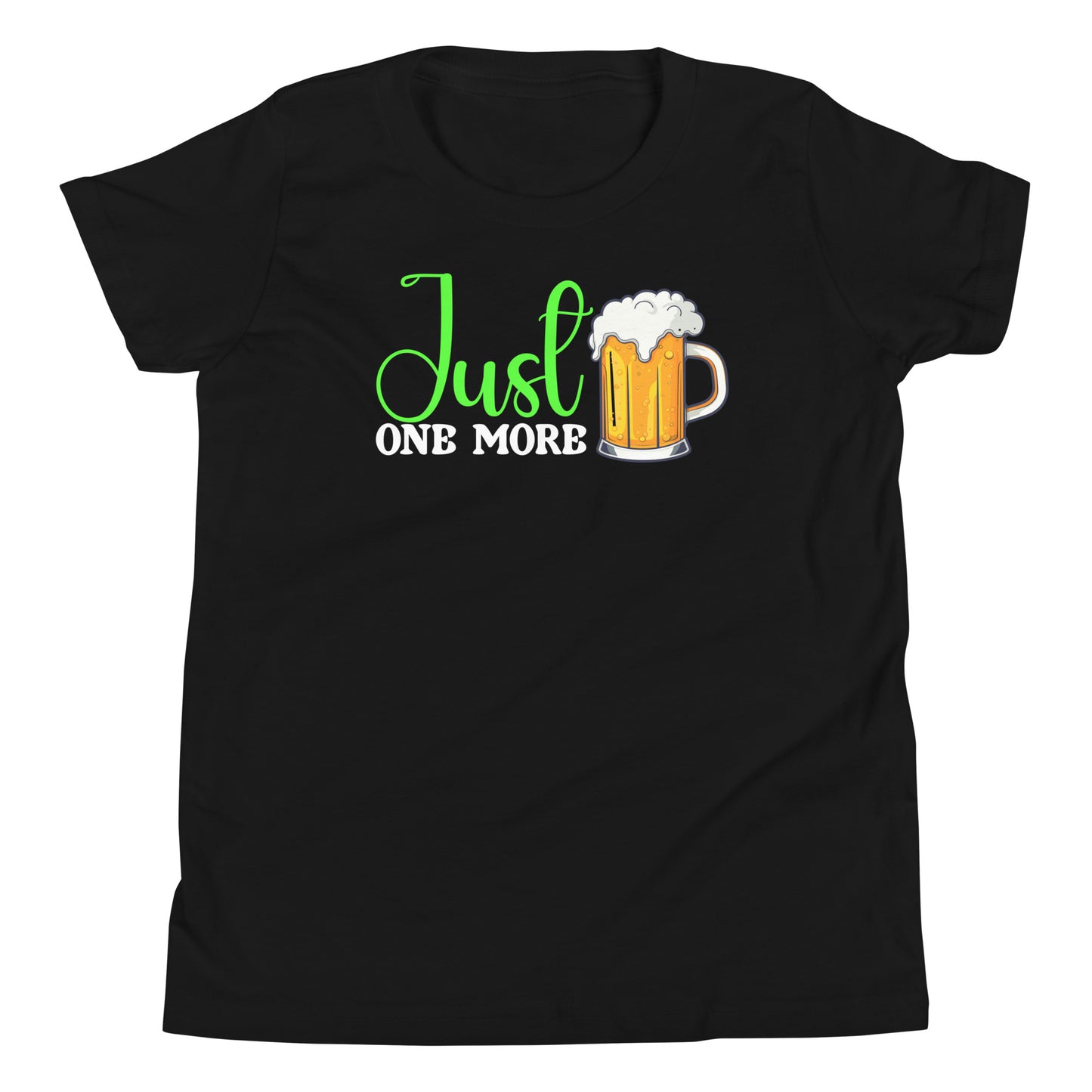 just one more youth short sleeve t-shirt