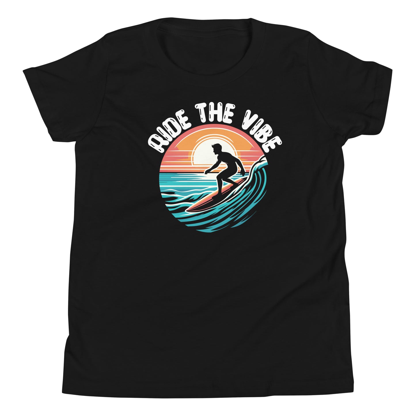 ride your vibe  youth short sleeve t-shirt