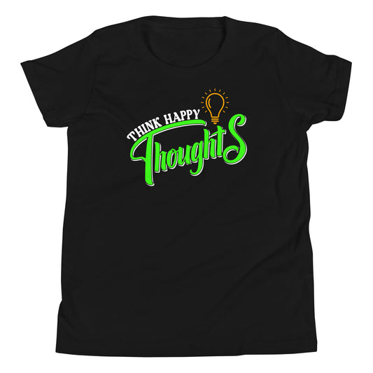 Think Happy Thoughts Youth Short Sleeve T-Shirt