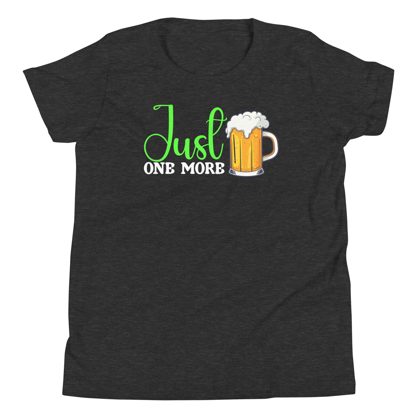 just one more youth short sleeve t-shirt