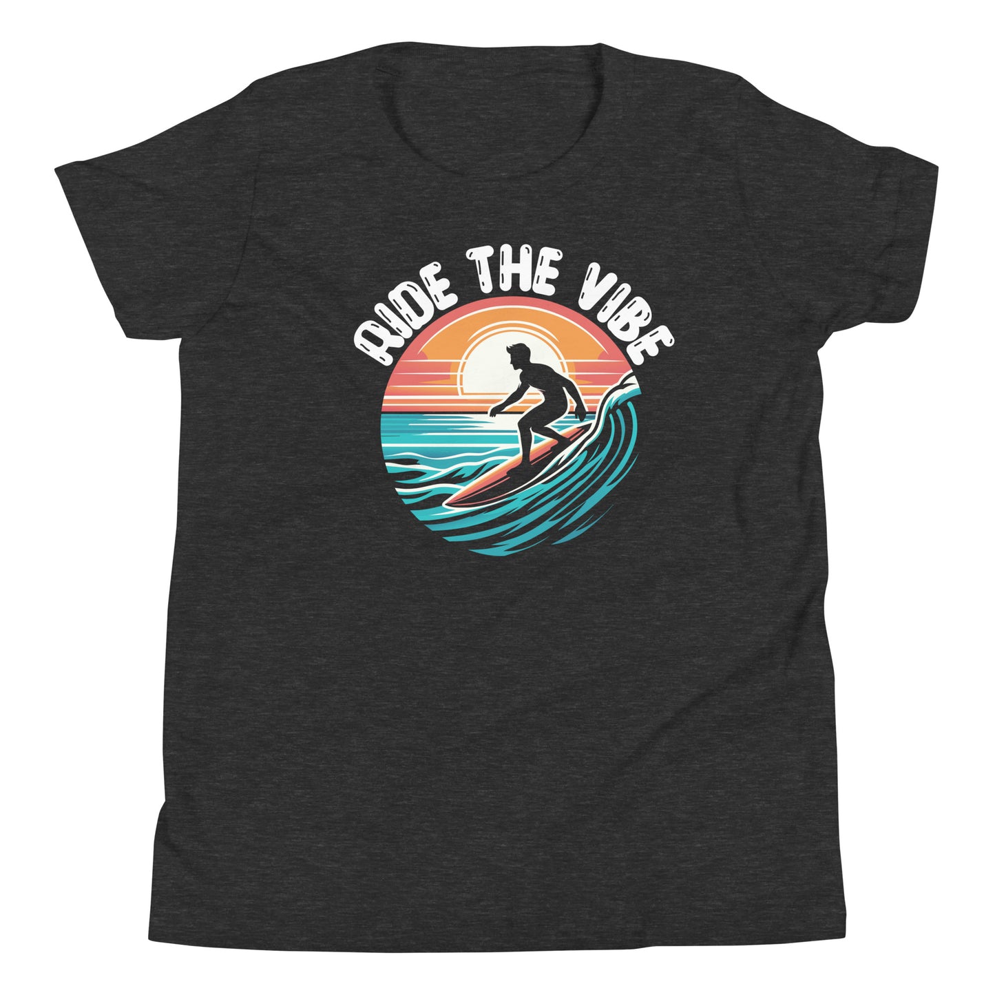 ride your vibe  youth short sleeve t-shirt