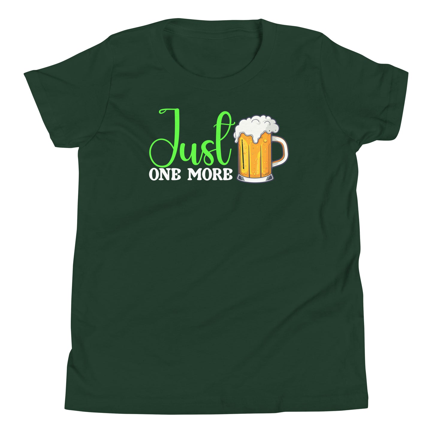 just one more youth short sleeve t-shirt